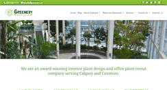 Desktop Screenshot of greenery.ca